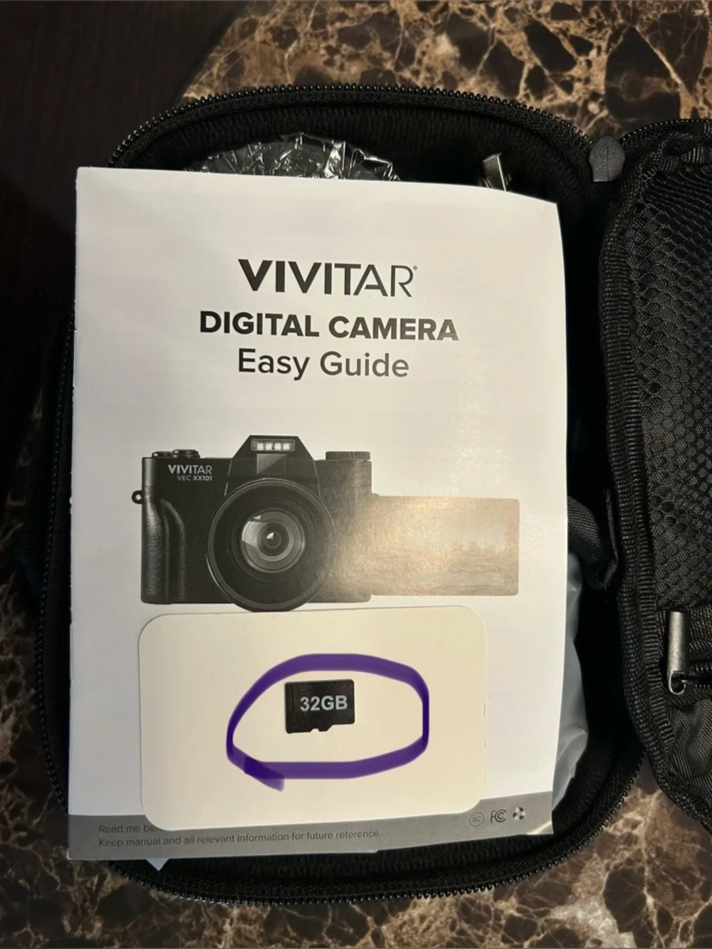 Vivitar 4K WiFi Digital Camera 📸✨ | 20MP | Includes Macro + Wide Angle Lens